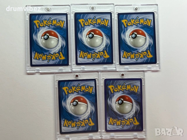 5 Pokemon Cards, снимка 13 - Колекции - 54809680
