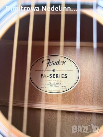 китара Fender-FA125, снимка 3 - Китари - 54400682