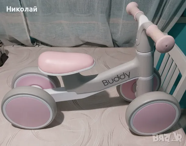 Колело за яздене Buddy Pink