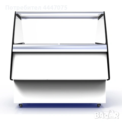 Професионална витрина за сладолед с LED осветление – 8×5 л, снимка 2 - Хладилни витрини и фризери - 54212533
