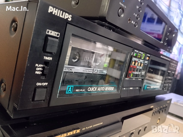Stereo Cassette Deck Philips FC567, снимка 7 - Декове - 54265527