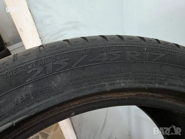 2бр летни гуми 215/45/17 MICHELIN L06345 , снимка 4 - Гуми и джанти - 55457124