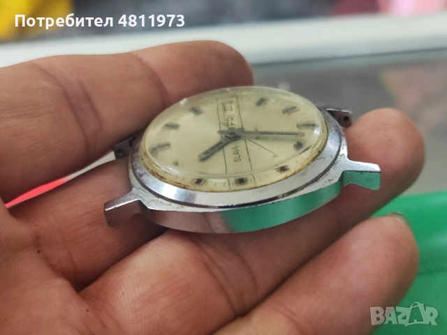 Механичен часовник Slava 26 jewels, снимка 3 - Мъжки - 54476816