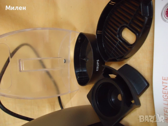 Кафемашина с гаранция 1 година NESCAFÉ® Dolce Gusto Krups Genio.Silver за капсули Долче густо Крупс, снимка 3 - Кафемашини - 54206356