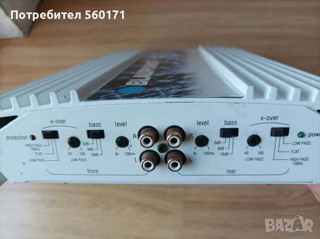 Усилвател за автомобил BLAUPUNKT GTA400, снимка 4 - Ресийвъри, усилватели, смесителни пултове - 55658176