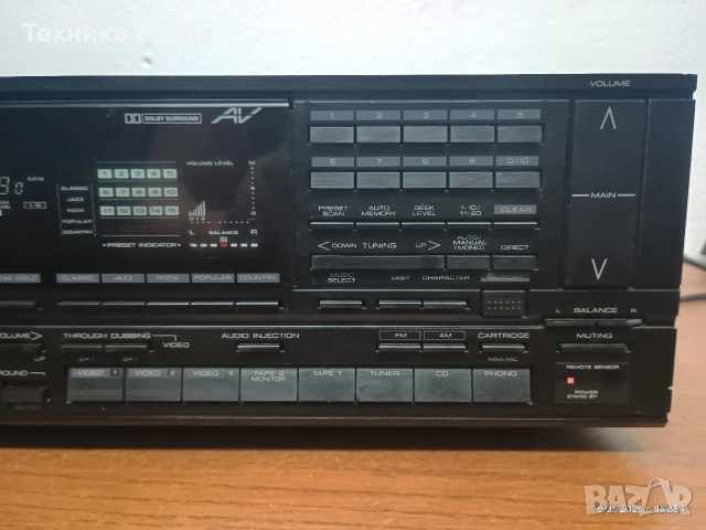 Kenwood KR-V127R в отлично техническо и много добро външно състояние., снимка 4 - Ресийвъри, усилватели, смесителни пултове - 54968801