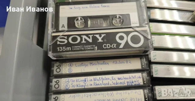 SONY UX-S; UX; BHF, AHF, CD-Alpha, Esprit-II, HF-S нов внос аудиокасети, снимка 9 - Аудио касети - 55356346