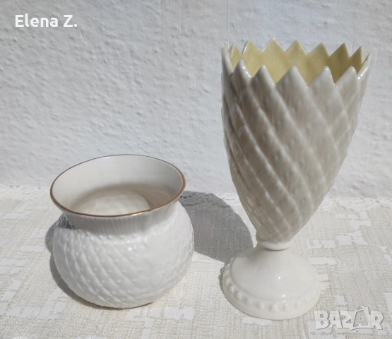 Красиви и различни съдове на Belleek Ирландия, снимка 2 - Декорация за дома - 54966412