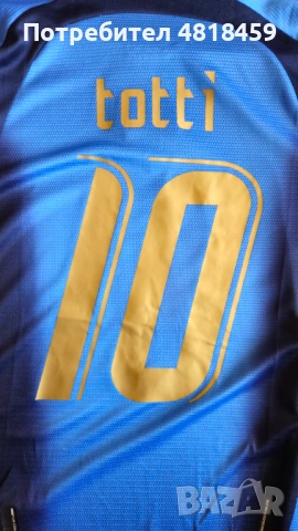 Italia Puma Francesco Totti тениска [М размер], снимка 5 - Тениски - 54573634