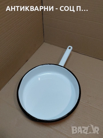 Соц Стар Емалиран Тиган. НОМЕР 538., снимка 2 - Антикварни и старинни предмети - 54306505