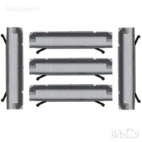 Комплект крепежни скоби за челно стъкло на BMW X5 E70, снимка 3 - Части - 54053975