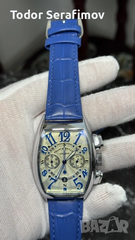 Мъжки часовник Franck Muller Conquistador Cortez Chronograph Gold, снимка 8 - Луксозни - 55272835