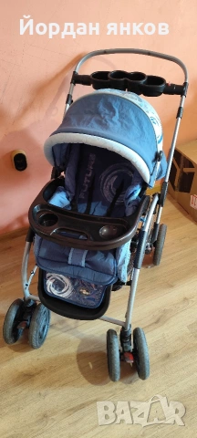 Комбинирана количка Future с люлеещ механизъм и поставки, снимка 6 - Детски колички - 54101011