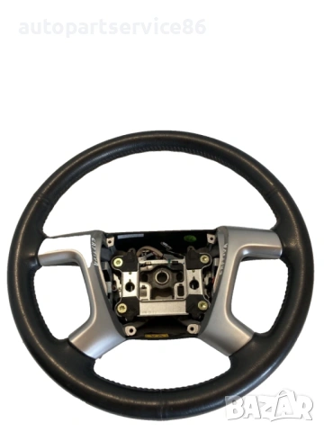 Кожен черен волан за Chevrolet Captiva 2.0 VCDi (2010)