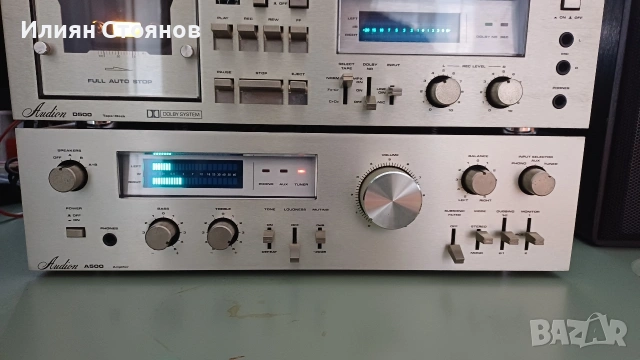 дек, усилвател и тунер Audion