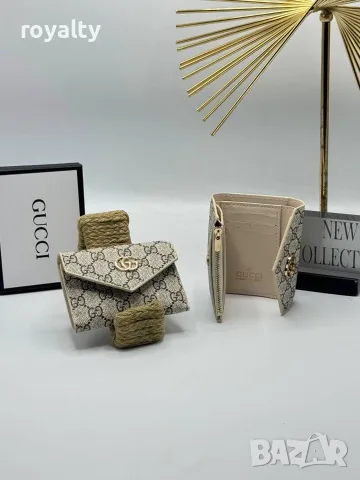 Gucci Ново Дамско Портмоне Гучи Различни Цветове , снимка 4 - Портфейли, портмонета - 55331358