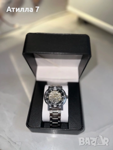 Winner - луксозен мъжки мъжки автоматичен часовник с видим механизъм, снимка 15 - Мъжки - 54166608