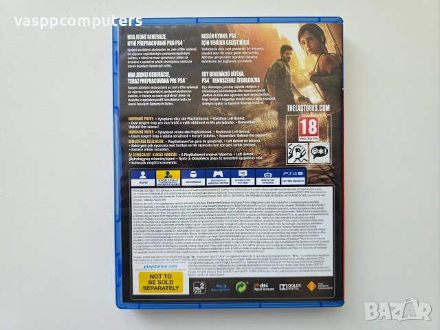 The Last of Us: Remastered PS4, снимка 3 - Игри за PlayStation - 55138277