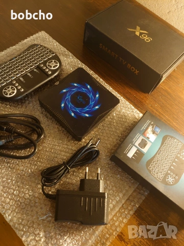 Тв Smart Box X96 Qmax, снимка 3 - Друга електроника - 54127789
