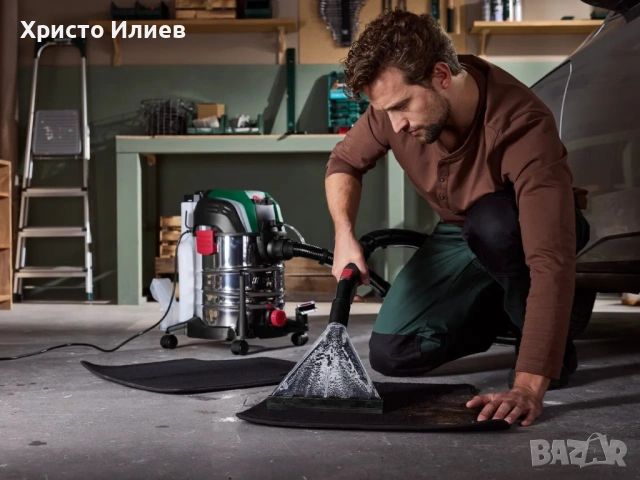 Прахосмукачка за Сухо и Мокро Почистване PARKSIDE 1600W 20L , снимка 5 - Прахосмукачки - 54500912