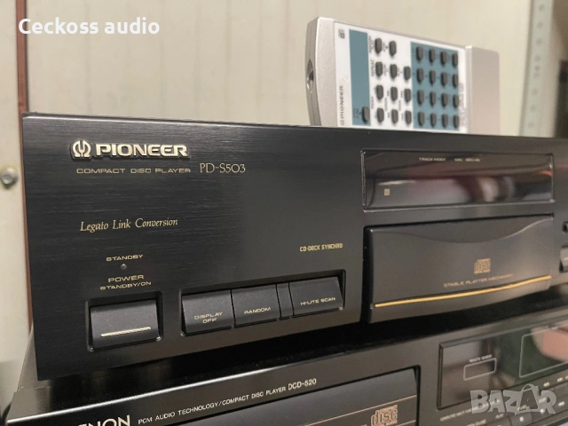 Pioneer PD-S503 – легендарен Stable Platter CD Player + дистанционно, снимка 3 - Ресийвъри, усилватели, смесителни пултове - 54802348