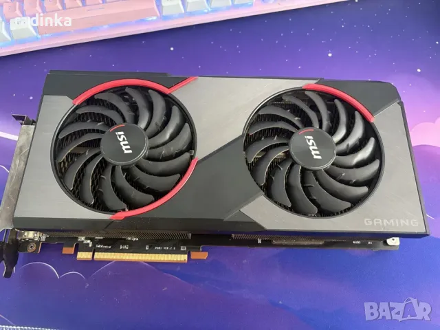 Видеокарта AMD RADEON RX 5700 XT, снимка 2 - Видеокарти - 55638859