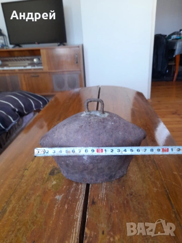 Стар звънец клопотар, снимка 7 - Други ценни предмети - 54369870