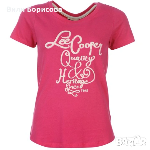 Флорална блузка с къс ръкав и щампа"Lee Cooper"внос от Англия-