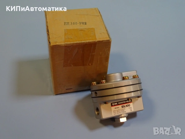 пневматичен усилвател SMC EIL100-F02 Booster Relay G1/4