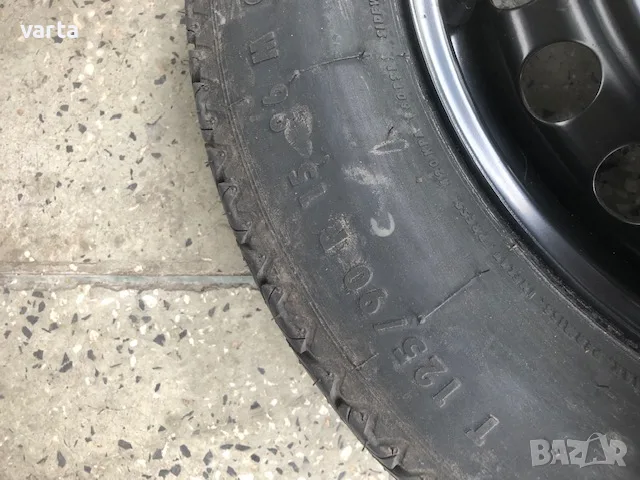 Патерица за БМВ/BMW 15 цола 125/90/15 нова – 60 euro / BMW 15 цола - 125/90/15 нова Лично предаване, снимка 4 - Гуми и джанти - 55338758