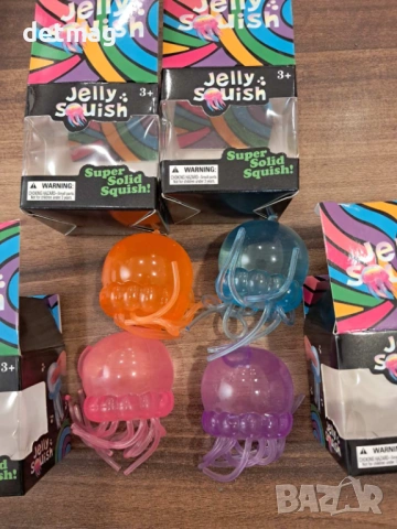 Jelly squish  Скуиши медуза магазин DARENLAND, снимка 3 - Образователни игри - 54681121