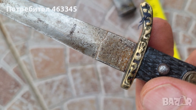 Нож, кама, кинжал, кортик. Румънски кортик, снимка 7 - Антикварни и старинни предмети - 54029858