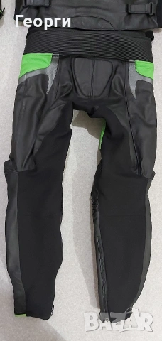 Кожен мото екип Kawasaki S/M, снимка 8 - Аксесоари и консумативи - 54715632