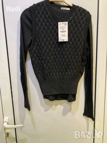 Нова блуза С ZARA, снимка 2 - Блузи с дълъг ръкав и пуловери - 54011170