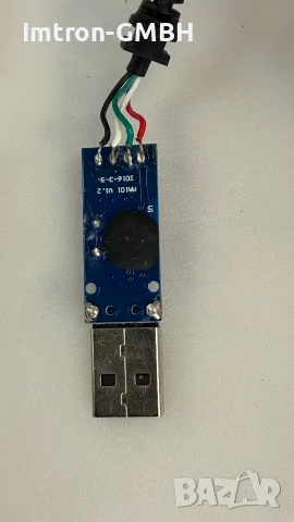  USB към UART сериен адаптер, снимка 3 - Мрежови адаптери - 55568834