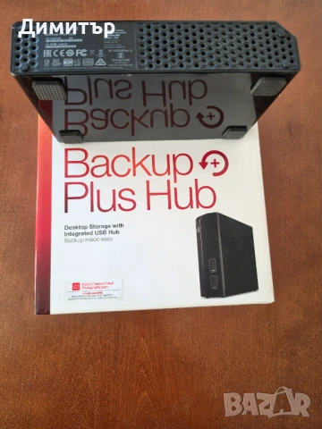 2 броя Външен хард диск Seagate Backup Plus Hub HDD 6TB, снимка 4 - Външни хард дискове - 54860655