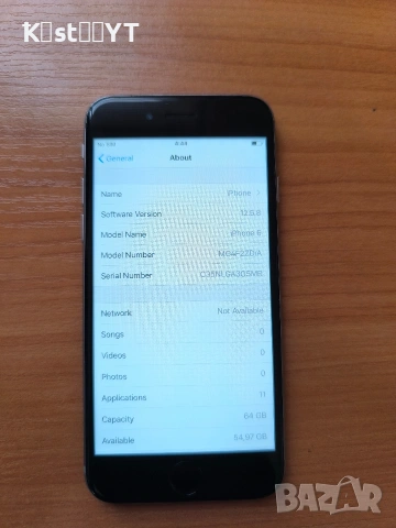 Iphone 6 64 GB 95% Като нов, снимка 4 - Apple iPhone - 55187847