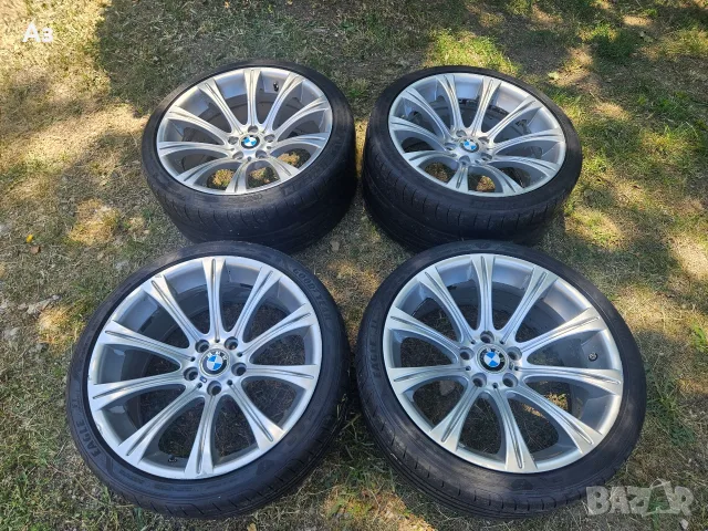 BMW M5 19" style 166 sportpaket OEM , снимка 2 - Гуми и джанти - 55435077