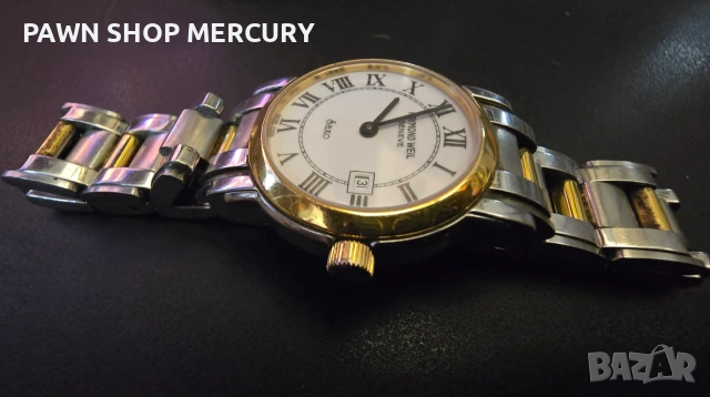 Продавам дамски часовник RAYMOND WEIL Saxo Women's Watch Quartz 28MM Steel 9420 , снимка 5 - Дамски - 55155815