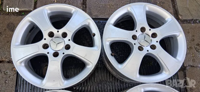 4бр ляти джанти 6J16 ЕТ46. 5x112. Стават на Mercedes A и B класа. Номер OEM A169 401 10 02. Внос..., снимка 10 - Гуми и джанти - 55316897