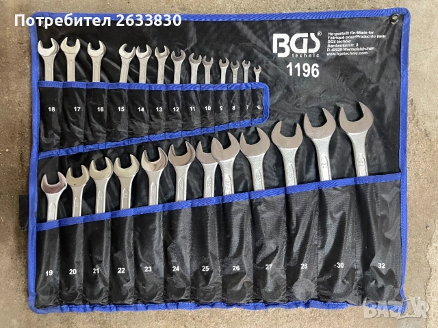 Звездогаечни ключове BGS 6-32mm комплект