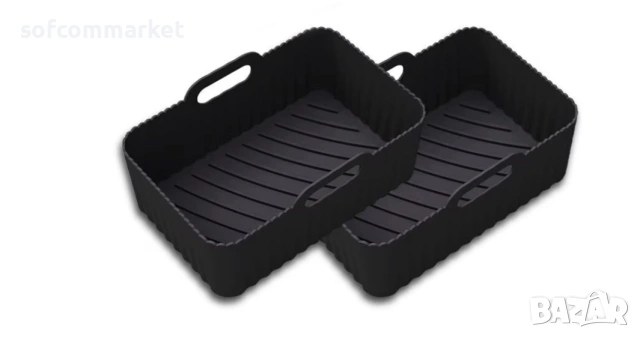 Силиконови форми комплект от 2 бр за Ninja Foodi AF400EU AF300EU 9.5L