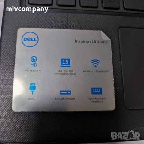 Лаптоп Dell Inspiron 15 3000(i3 ram 12 240 ssd), снимка 4 - Лаптопи за дома - 54642946