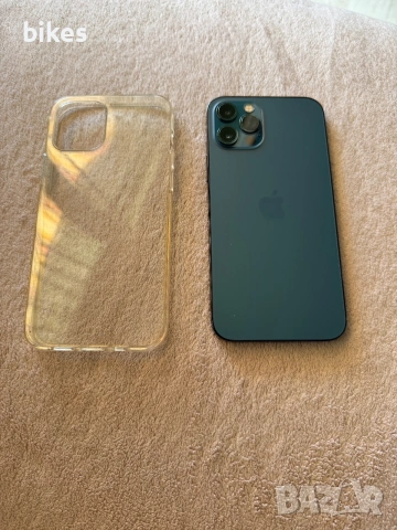 iPhone 12 pro Blue 128gb 87%🔋ПЕРФЕКТЕН 210€, снимка 9 - Apple iPhone - 54978916