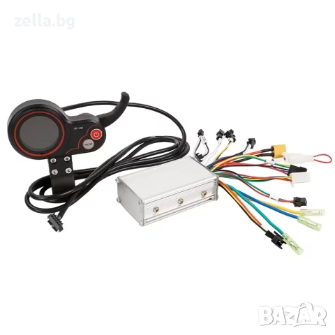Контролер за електрическа тротинетка 24V 36V 48V 350W-1000W 20A Brushless с LCD дисплей TF-100 10484, снимка 10 - Друга електроника - 54706383