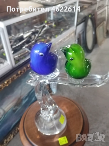 ПРОДАВАМ УНИКАЛНА ФИГУРА НА ПТИЧКИ, МОРАНО , снимка 3 - Колекции - 55128446