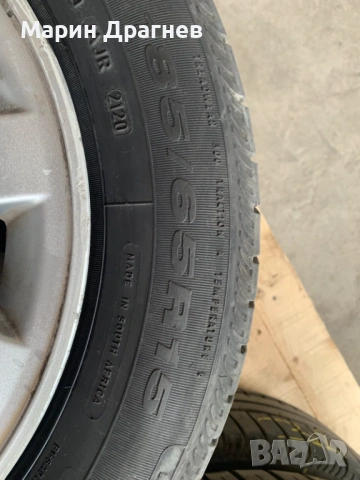 летни гуми 185/65 R15 с алуминиеви джанти 6Jx15 CH4-43, снимка 4 - Гуми и джанти - 54492095