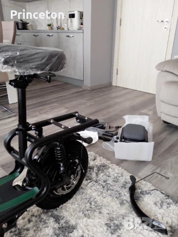 Продавам нов електрически скутер(тротинетка) Aovopro ESBS 500W, снимка 5 - Велосипеди - 54596176