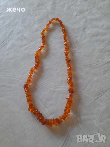 Кехлибарен гердан , снимка 2 - Колиета, медальони, синджири - 54334432