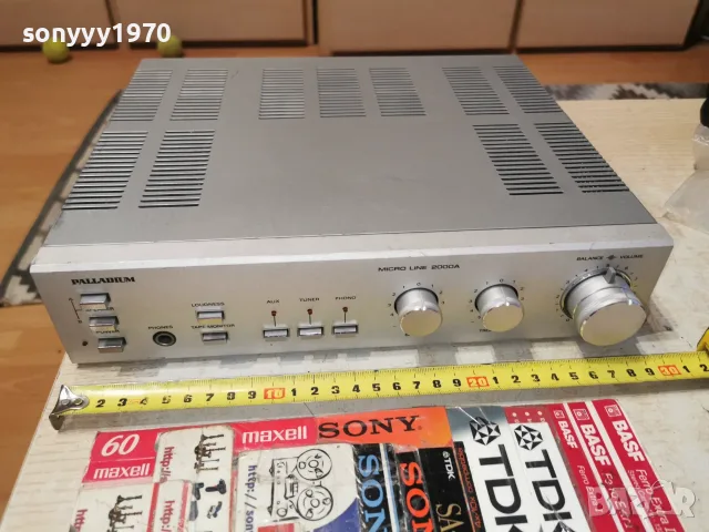 PALLADIUM MICRO LINE 2000A-ВНОС GERMANY 1008260942L4, снимка 2 - Ресийвъри, усилватели, смесителни пултове - 55610118